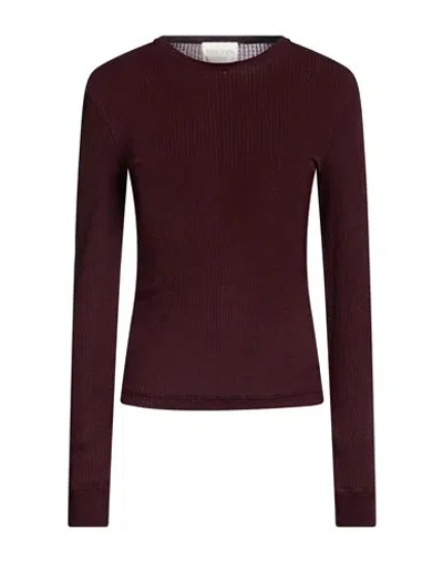 Forte Forte Forte_forte Woman Sweater Burgundy Size 2 Virgin Wool, Polyamide