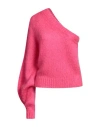 Forte Forte Forte_forte Woman Sweater Fuchsia Size 3 Mohair Wool, Acrylic In Pink