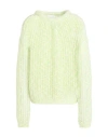 Forte Forte Forte_forte Woman Sweater Light Green Size 2 Mohair Wool, Cotton, Polyamide, Wool In Green