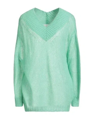 Forte Forte Forte_forte Woman Sweater Light Green Size 2 Mohair Wool, Polyamide