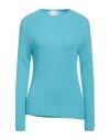 Forte Forte Forte_forte Woman Sweater Turquoise Size 1 Virgin Wool, Cashmere, Silk In Blue