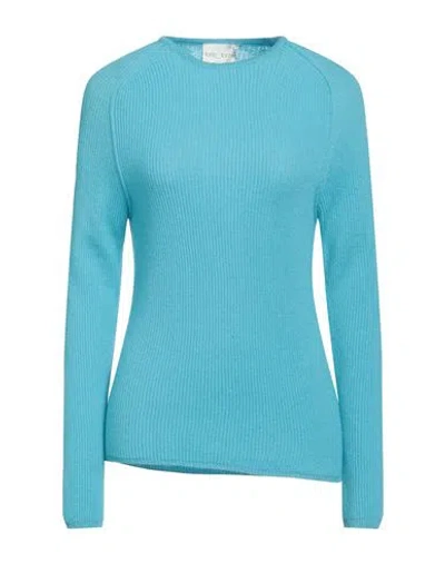 Forte Forte Forte_forte Woman Sweater Turquoise Size 1 Virgin Wool, Cashmere, Silk In Blue