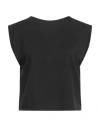 Forte Forte Forte_forte Woman T-shirt Black Size 0 Cotton