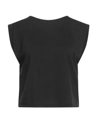 Forte Forte Forte_forte Woman T-shirt Black Size 0 Cotton