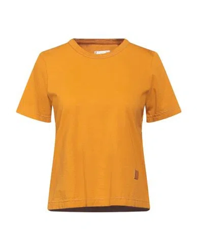 Forte Forte Forte_forte Woman T-shirt Marigold Size 2 Cotton In Brown