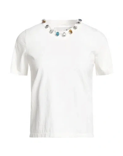 Forte Forte Forte_forte Woman T-shirt White Size 0 Cotton
