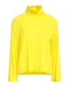 Forte Forte Forte_forte Woman T-shirt Yellow Size 2 Virgin Wool In Yellow