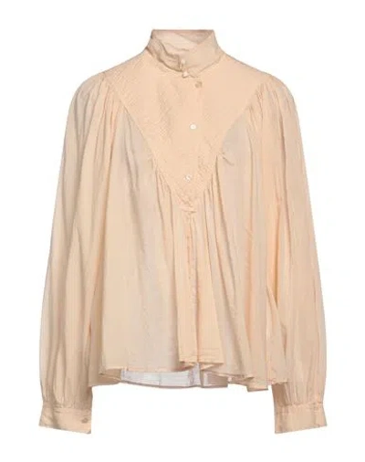 Forte Forte Forte_forte Woman Top Apricot Size 4 Cotton, Silk In Neutral