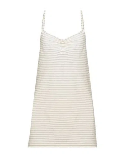 Forte Forte Forte_forte Woman Top Beige Size 1 Cotton, Viscose, Polyester, Polyamide In White