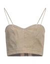 Forte Forte Forte_forte Woman Top Beige Size 3 Cotton In Brown