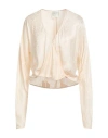 Forte Forte Forte_forte Woman Top Beige Size 4 Viscose, Silk In White