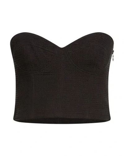 Forte Forte Forte_forte Woman Top Black Size 3 Cotton