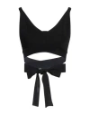 Forte Forte Forte_forte Woman Top Black Size 3 Viscose, Polyamide, Elastane