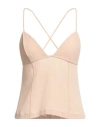 Forte Forte Forte_forte Woman Top Blush Size 2 Acetate, Silk In Pink