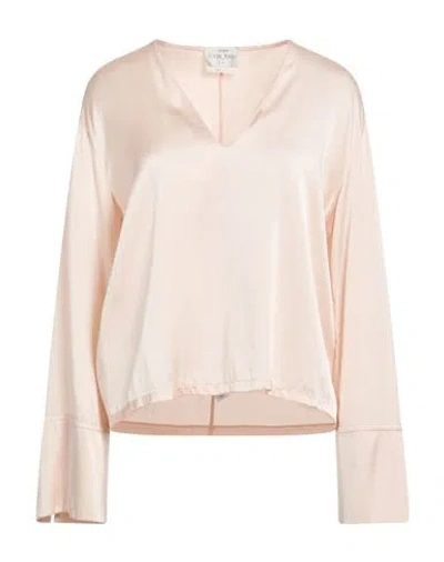 Forte Forte Forte_forte Woman Top Blush Size 2 Silk, Elastane In Pink