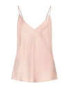 Forte Forte Forte_forte Woman Top Blush Size 4 Silk, Elastane In Pink