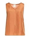 Forte Forte Forte_forte Woman Top Camel Size 3 Silk In Multi