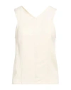 Forte Forte Forte_forte Woman Top Cream Size 2 Viscose, Elastane In Neutral
