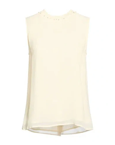 Forte Forte Forte_forte Woman Top Cream Size 2 Viscose In Red