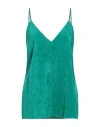 Forte Forte Forte_forte Woman Top Emerald Green Size 1 Viscose, Elastane