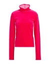Forte Forte Forte_forte Woman Top Fuchsia Size 4 Cotton, Polyester In Red