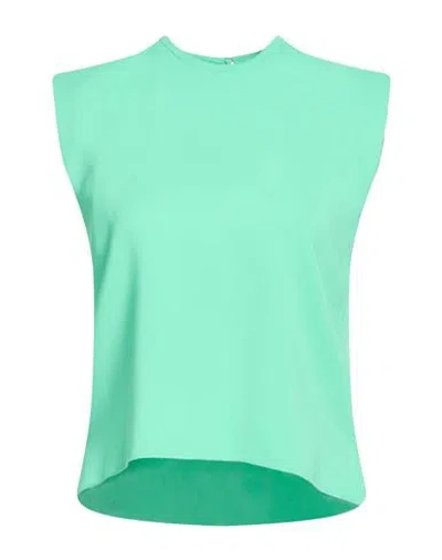Forte Forte Forte_forte Woman Top Light Green Size 1 Viscose, Elastane