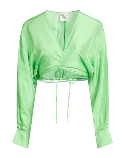 Forte Forte Forte_forte Woman Top Light Green Size 3 Silk