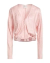 Forte Forte Forte_forte Woman Top Light Pink Size 2 Viscose, Silk