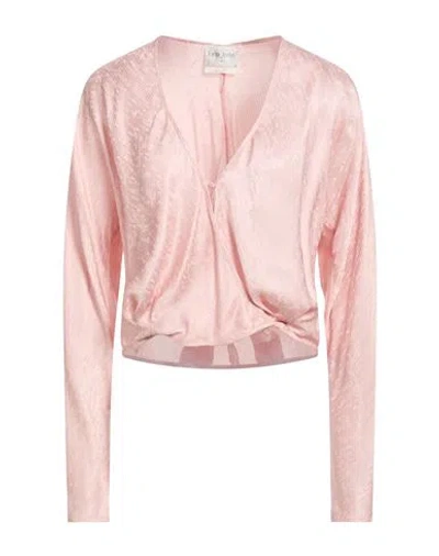 Forte Forte Forte_forte Woman Top Light Pink Size 2 Viscose, Silk