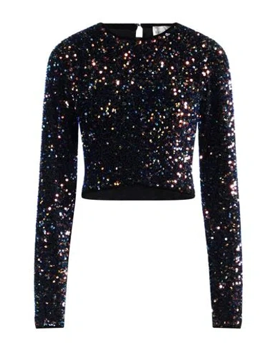 Forte Forte Forte_forte Woman Top Midnight Blue Size 2 Polyester, Elastane