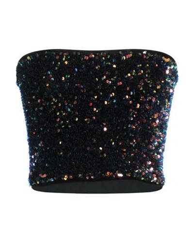 Forte Forte Forte_forte Woman Top Midnight Blue Size 2 Polyester, Elastane