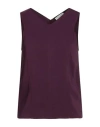 Forte Forte Forte_forte Woman Top Plum Size 1 Viscose, Elastane In Purple