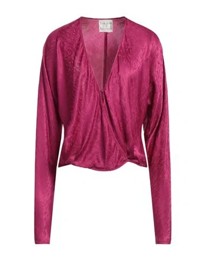 Forte Forte Forte_forte Woman Top Purple Size 2 Viscose, Silk
