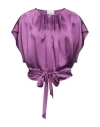 Forte Forte Forte_forte Woman Top Purple Size 3 Silk