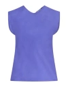 Forte Forte Forte_forte Woman Top Purple Size 3 Silk, Polyamide In Purple