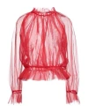 Forte Forte Forte_forte Woman Top Red Size 2 Polyamide In Red