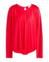 Forte Forte Forte_forte Woman Top Red Size 3 Silk, Elastane