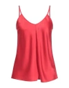 Forte Forte Forte_forte Woman Top Red Size 3 Silk, Elastane