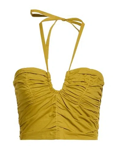Forte Forte Forte_forte Woman Top Sage Green Size 2 Cotton