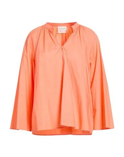 Forte Forte Forte_forte Woman Top Salmon Pink Size 3 Cotton In Orange