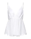 Forte Forte Forte_forte Woman Top White Size 1 Cotton, Silk In White