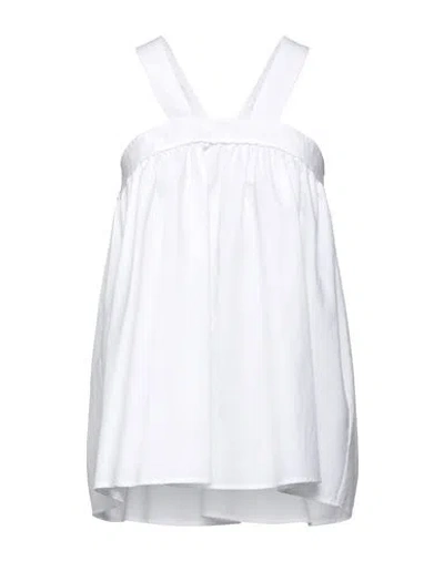 Forte Forte Forte_forte Woman Top White Size 1 Polyester, Cotton
