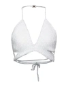 Forte Forte Forte_forte Woman Top White Size 2 Cotton, Polyamide, Elastane