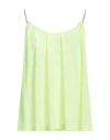 Forte Forte Forte_forte Woman Top Yellow Size 2 Linen, Viscose, Polyester, Polyamide In Green