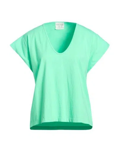 Forte Forte Forte_forte Woman T-shirt Lime Green Size 3 Cotton