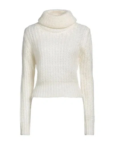 Forte Forte Forte_forte Woman Turtleneck Ivory Size 1 Mohair Wool, Acrylic In Neutral