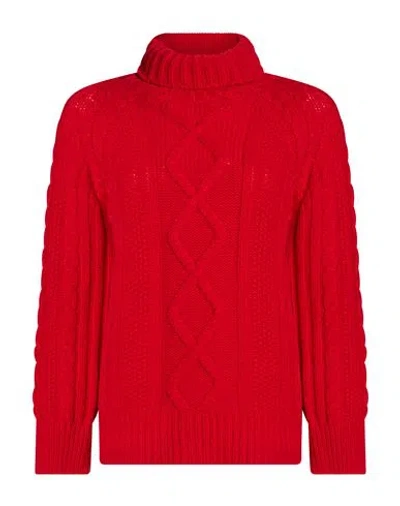 Forte Forte Forte_forte Woman Turtleneck Red Size 1 Wool