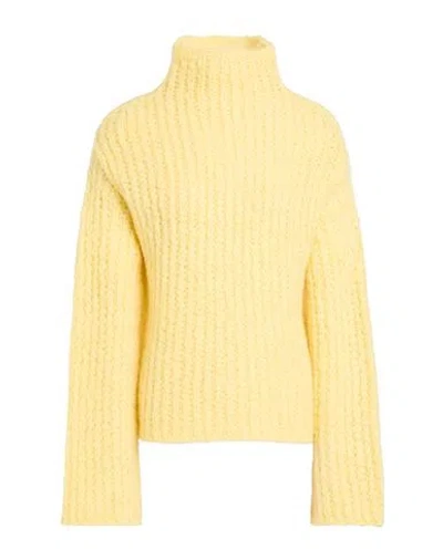 Forte Forte Forte_forte Woman Turtleneck Yellow Size 0 Acrylic, Mohair Wool, Wool, Polyamide