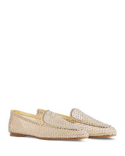 Forte Forte Forte_forte Women's Strass Mesh Loafers In Neutral