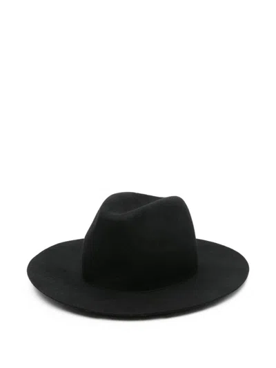 Forte Forte Forte_forte Wool Fedora Hat In Black